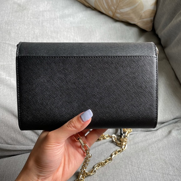 Tory Burch Robinson Chain Wallet, Used - Picture 3 of 4